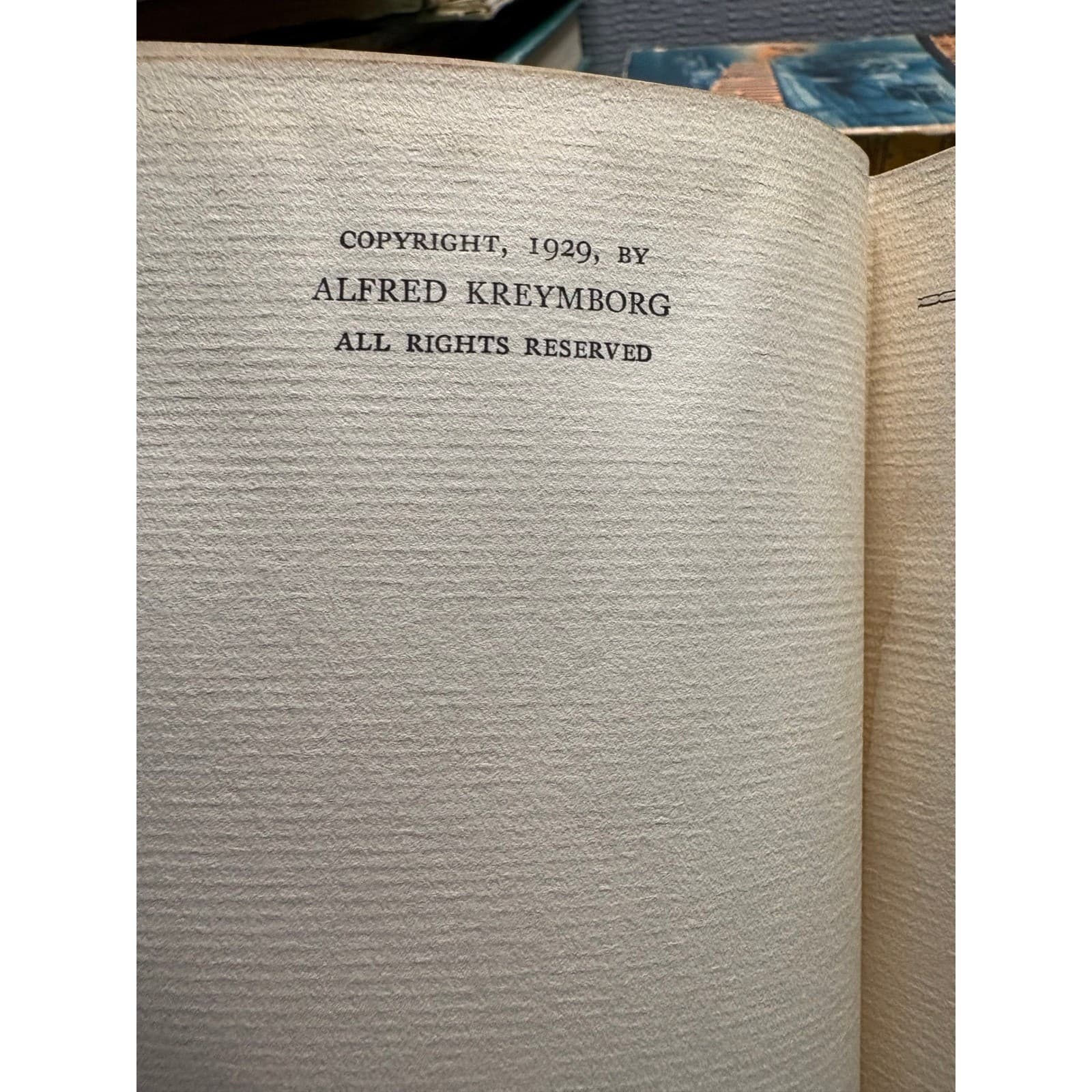 1929 Manhattan Men Poems and Epitaphs Alfred Kreymborg First Edition Hardcover - Thumbnail 6