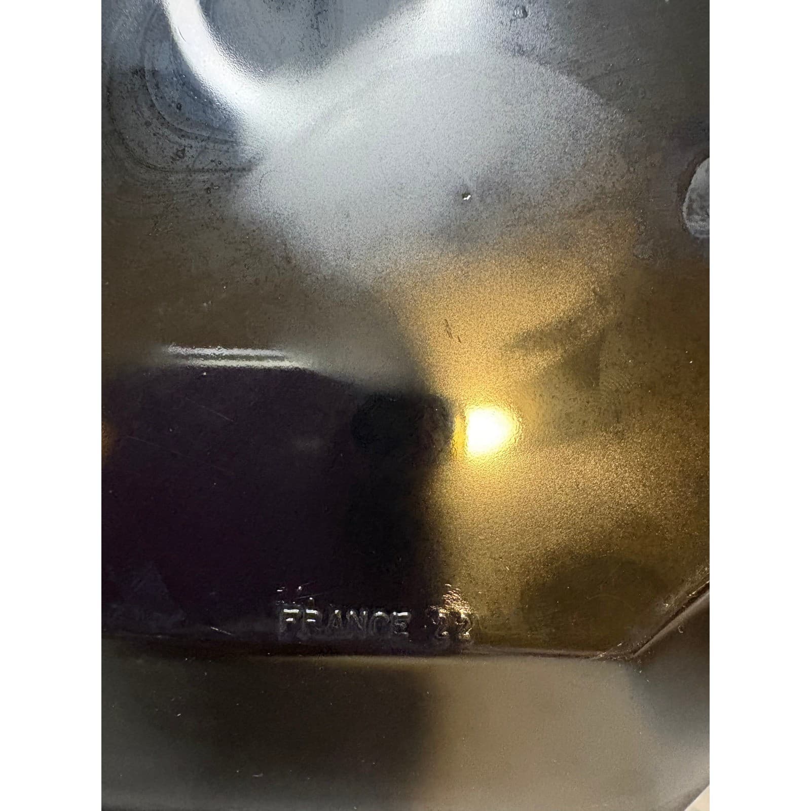 Set of 4 Arcoroc France Octime Black Octagon Glass Salad Dessert Plates 7.5in - Thumbnail 5