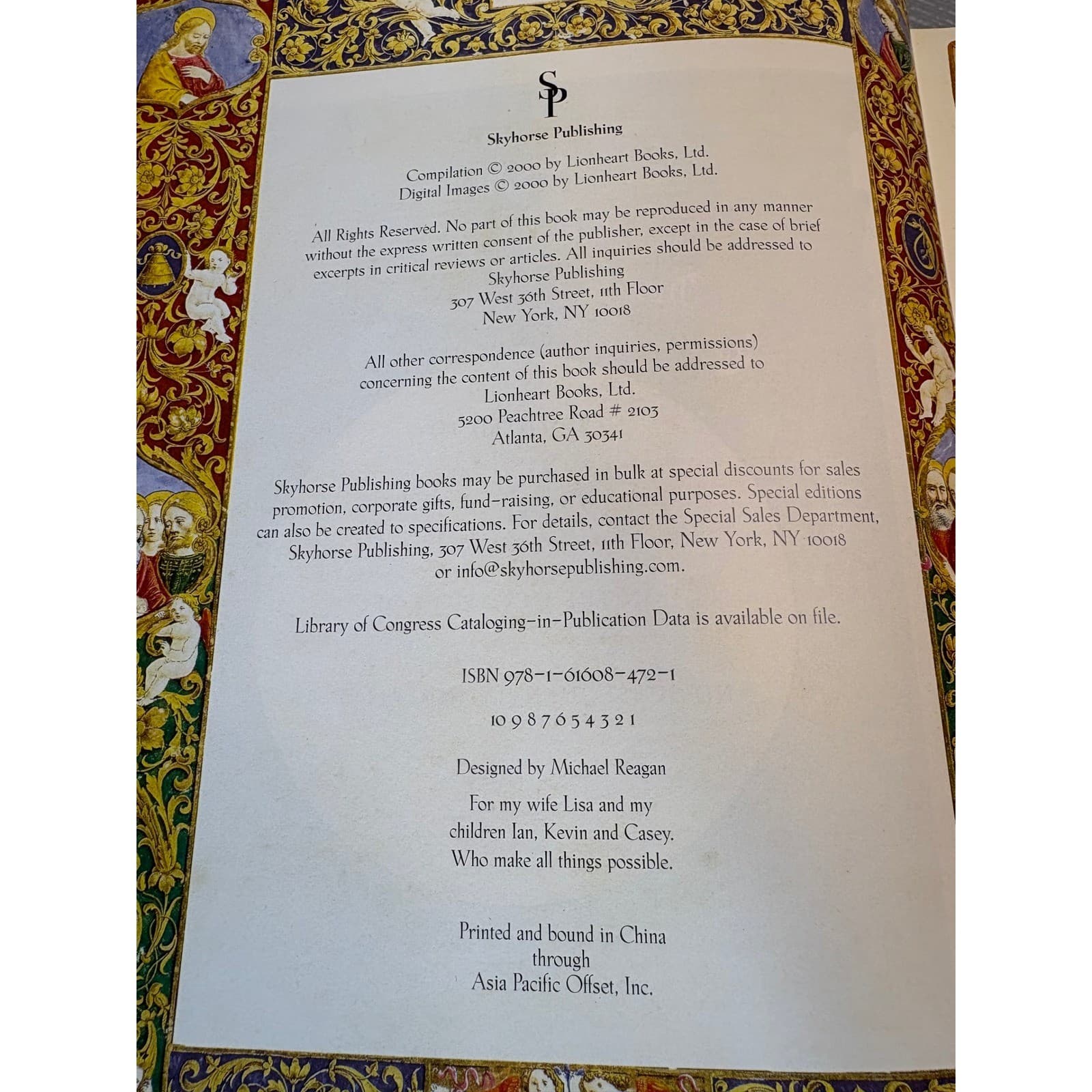 The Holy Bible Illuminated Family Edition King James Version Year 2000 vintage - Thumbnail 8
