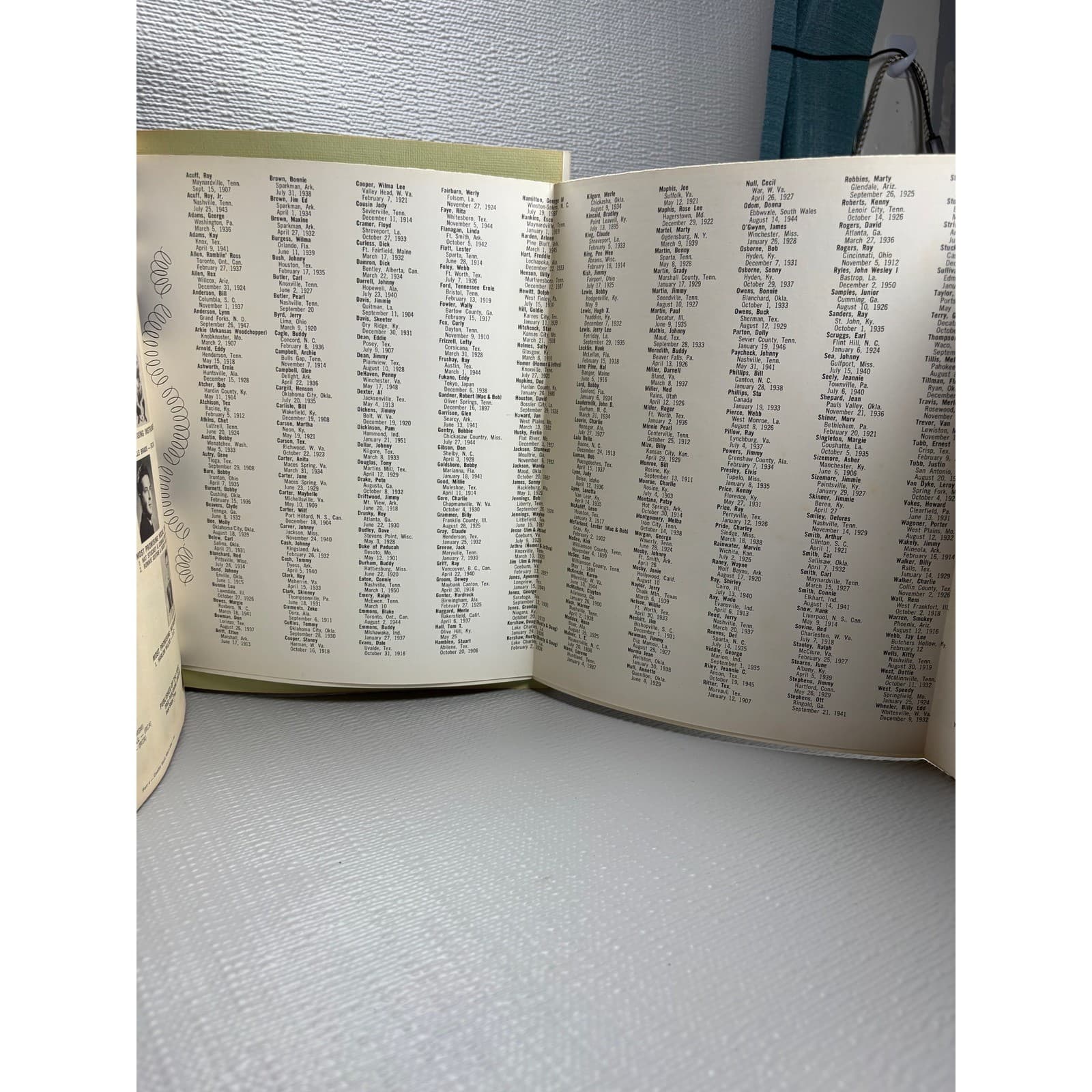 The Country Music Who's Who 1970 Edition Record World Publication Vintage Book - Thumbnail 10