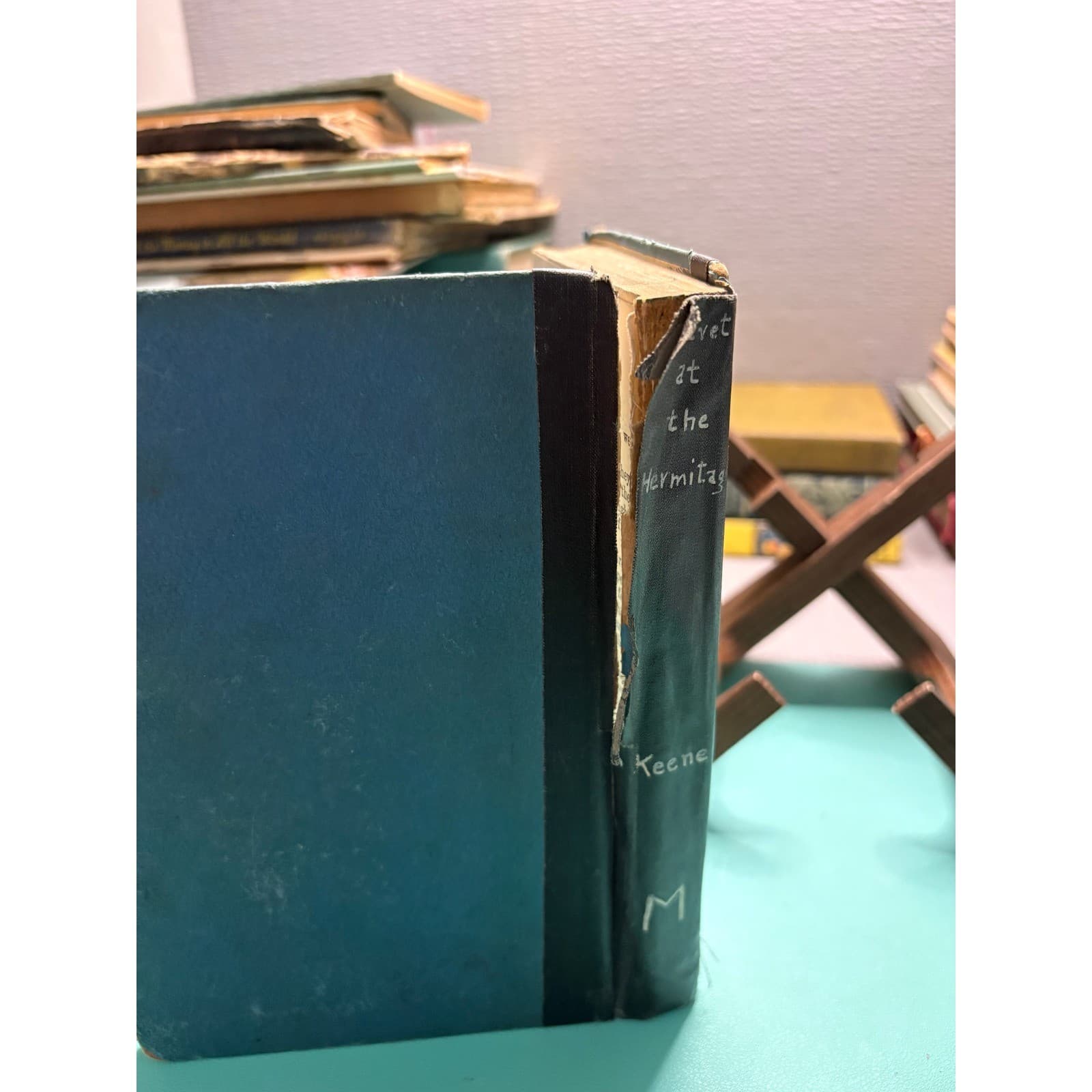 1936 The Secret at the Hermitage Dana Girls Mystery Carolyn Keene Hardcover - Thumbnail 10