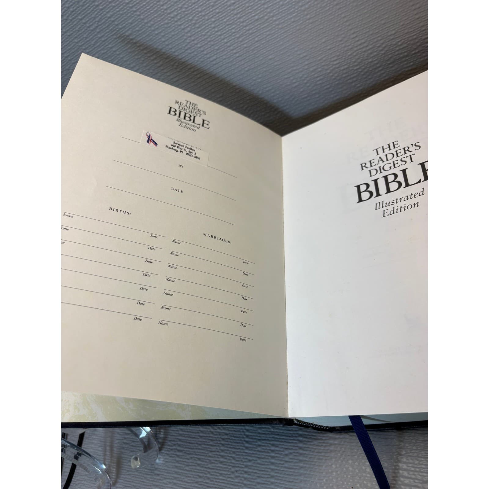 The Reader's Digest Bible 1990 Illustrated Edition Revised Version Hardcover - Thumbnail 9