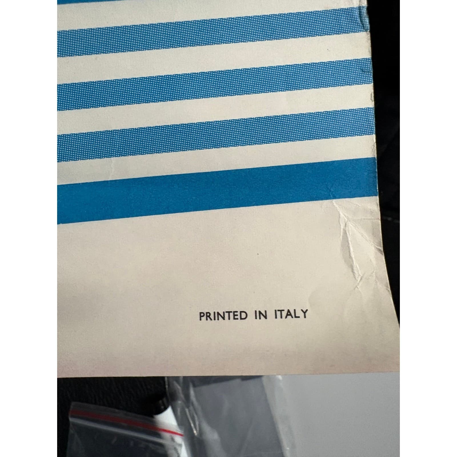 Vintage Alitalia Airlines Milan Italy Travel Poster Duomo di Milano SAIGA Italy - Thumbnail 2