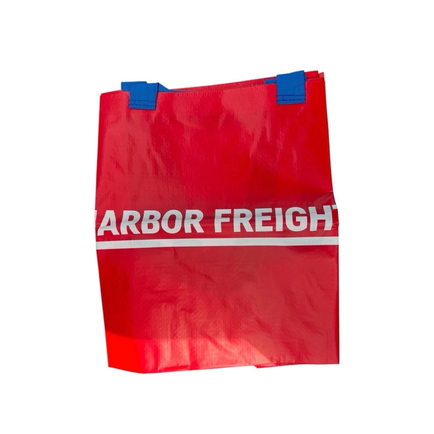 2 Pack Harbor Freight XXL Reusable Tote Bags Red 55 lb. / 19 Gallon FRAKTA Bags - Thumbnail 4