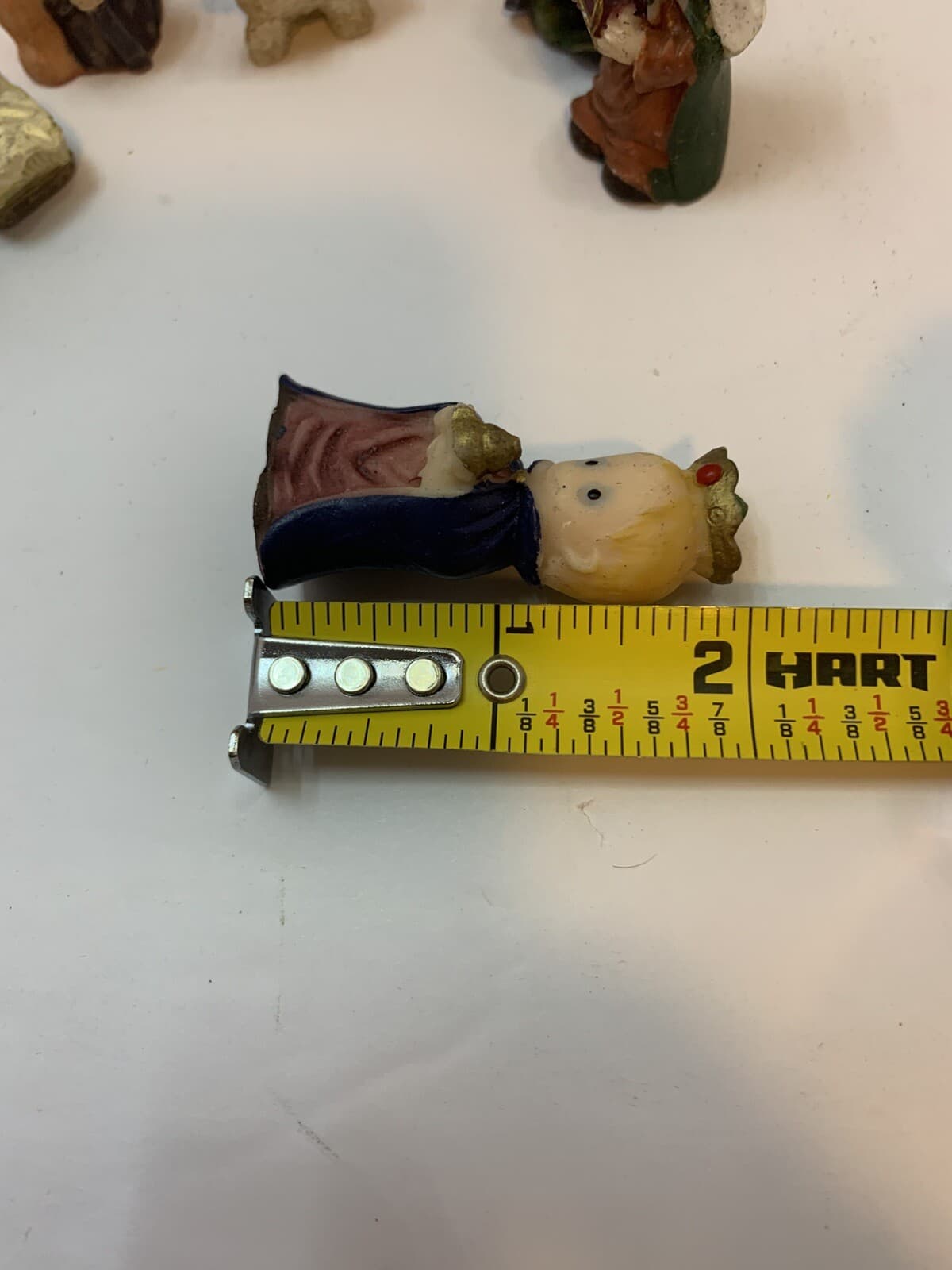 Miniature Nativity Scene Christmas Ornaments Decor Figure 8 Pc Nativity Set - Thumbnail 6