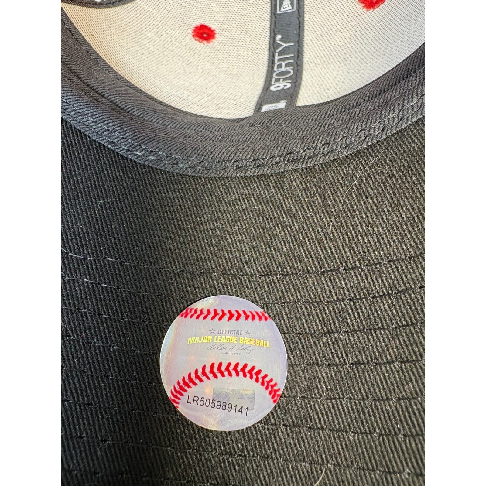 Philadelphia Phillies New Era Signed Hat JP Crawford Bobblehead MLB Auth Red Cap - Thumbnail 10