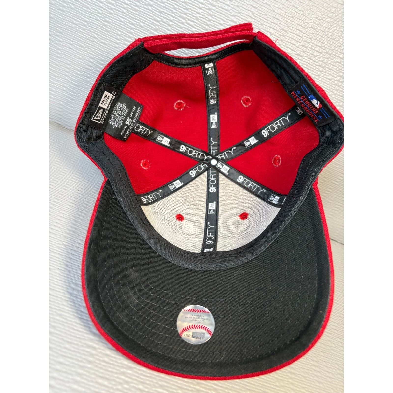 Philadelphia Phillies New Era Signed Hat JP Crawford Bobblehead MLB Auth Red Cap - Thumbnail 11