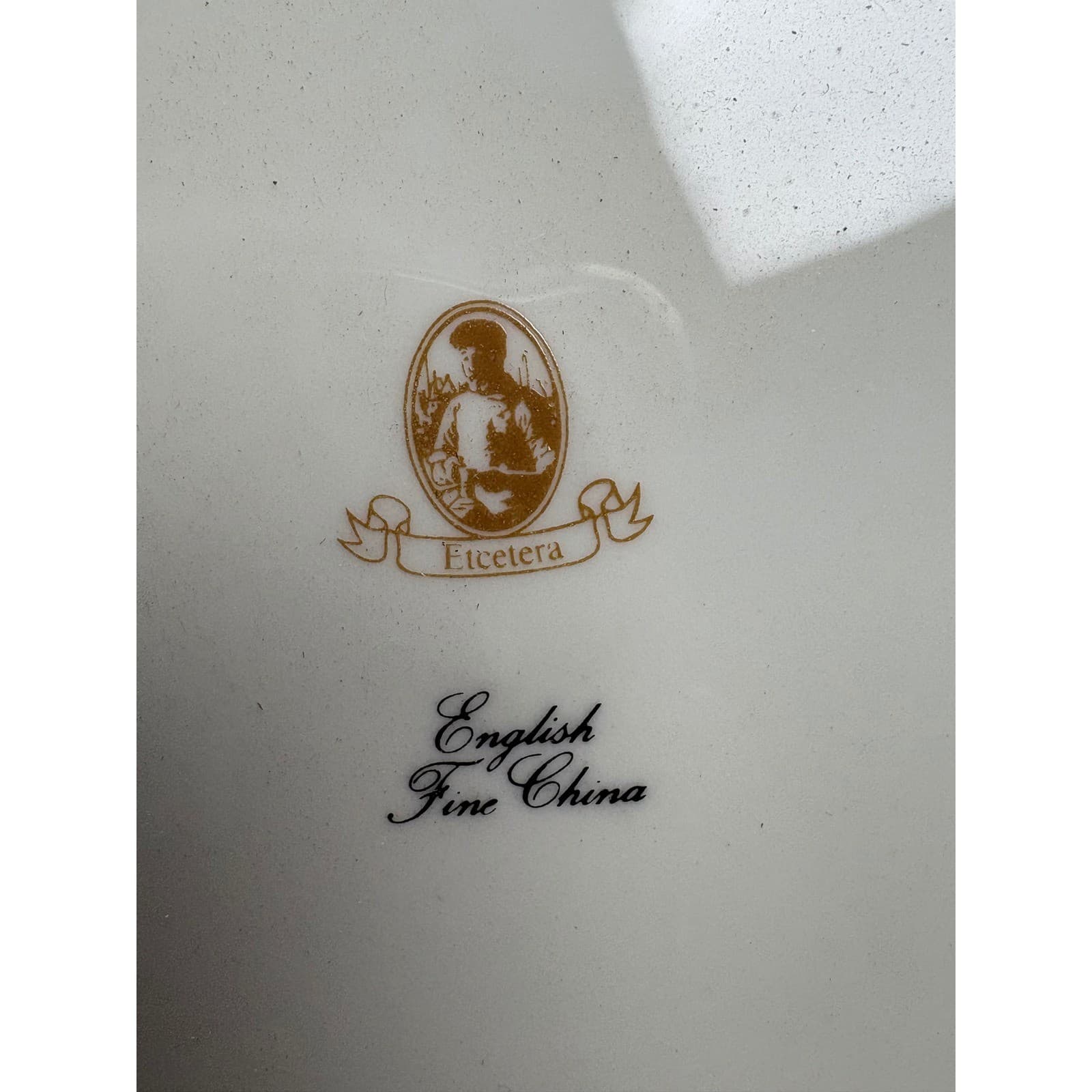 Etcetera English Fine China Arms of the Cambridge Colleges University Plate - Thumbnail 4