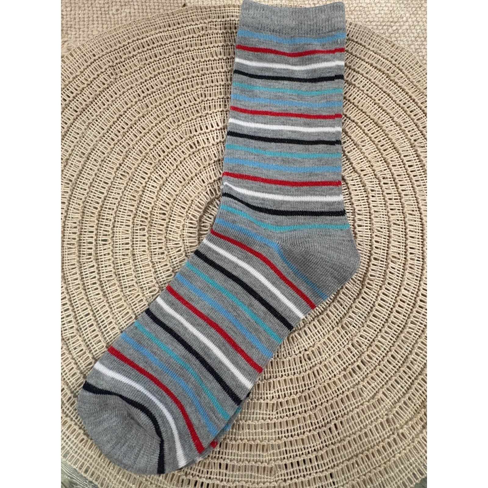The Smurfs Crew Socks 3 Pairs Navy Blue Grey Naps Size 6-12 - Thumbnail 10