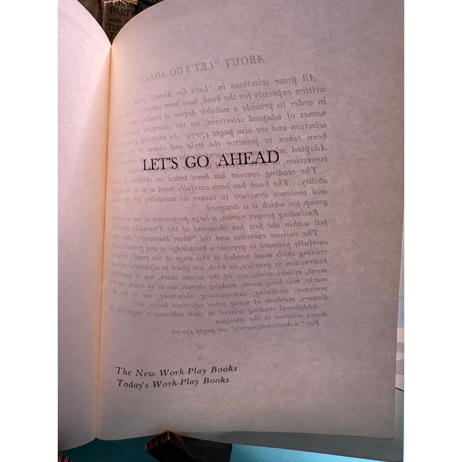 1952 Vintage Lets Go Ahead Childrens Reader Arthur I Gates Jean Ayer Macmillan - Thumbnail 6