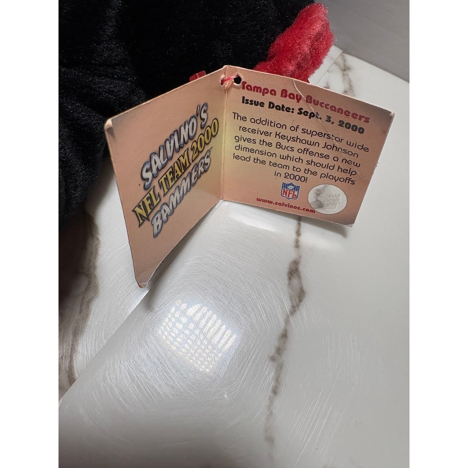 Salvinos NFL Team 2000 Bammers Tampa Bay Buccaneers Plush Bear - Thumbnail 5