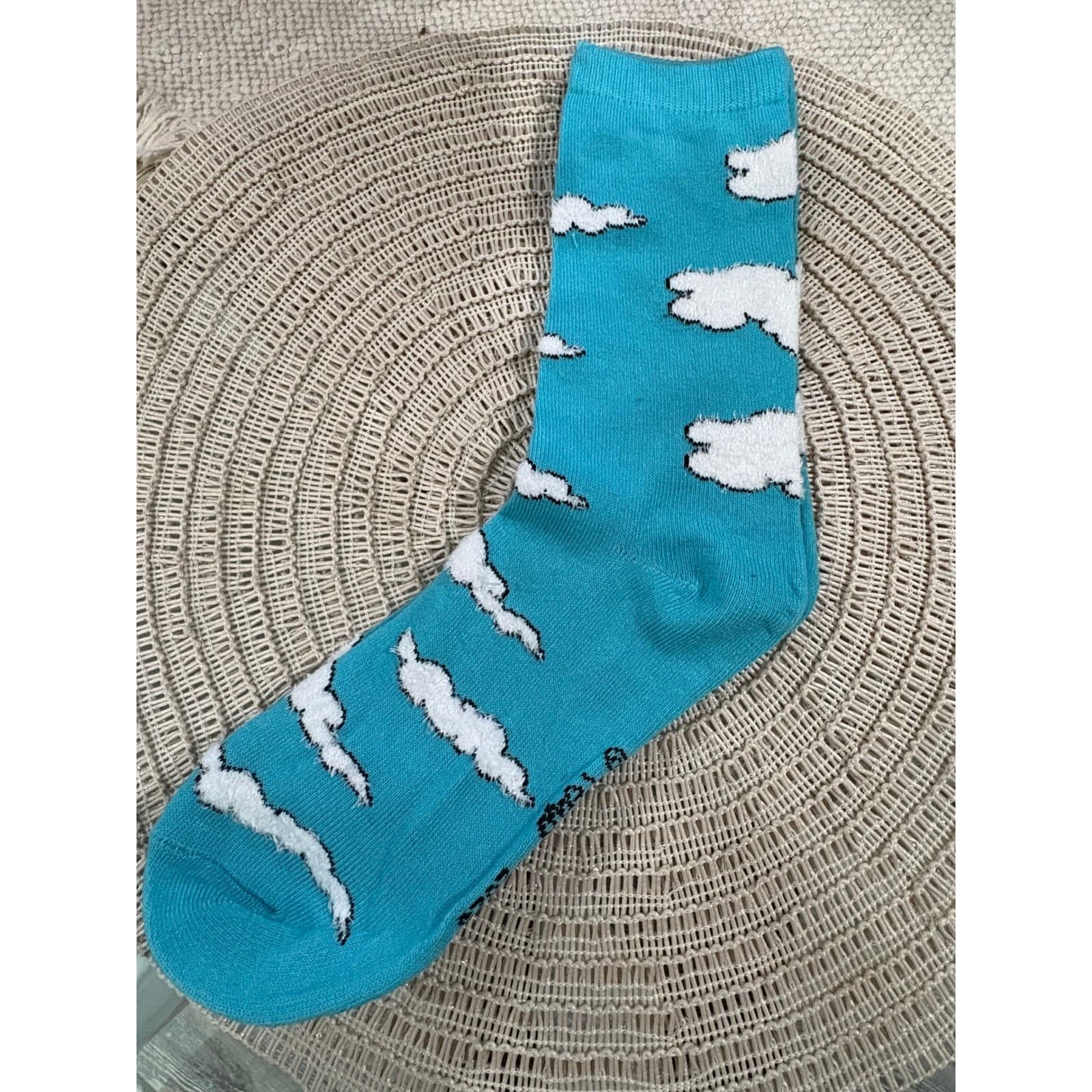 The Smurfs Crew Socks 3 Pairs Navy Blue Grey Naps Size 6-12 - Thumbnail 9