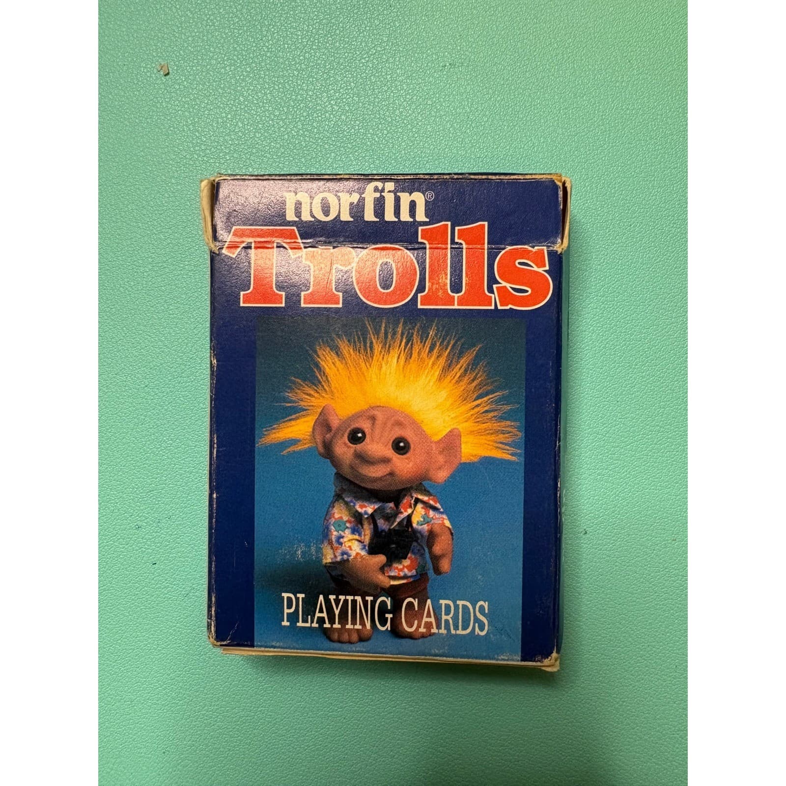 Vintage 1992 Norfin Trolls Playing Cards Fundex Retro 90s Collectible Deck - Thumbnail 2