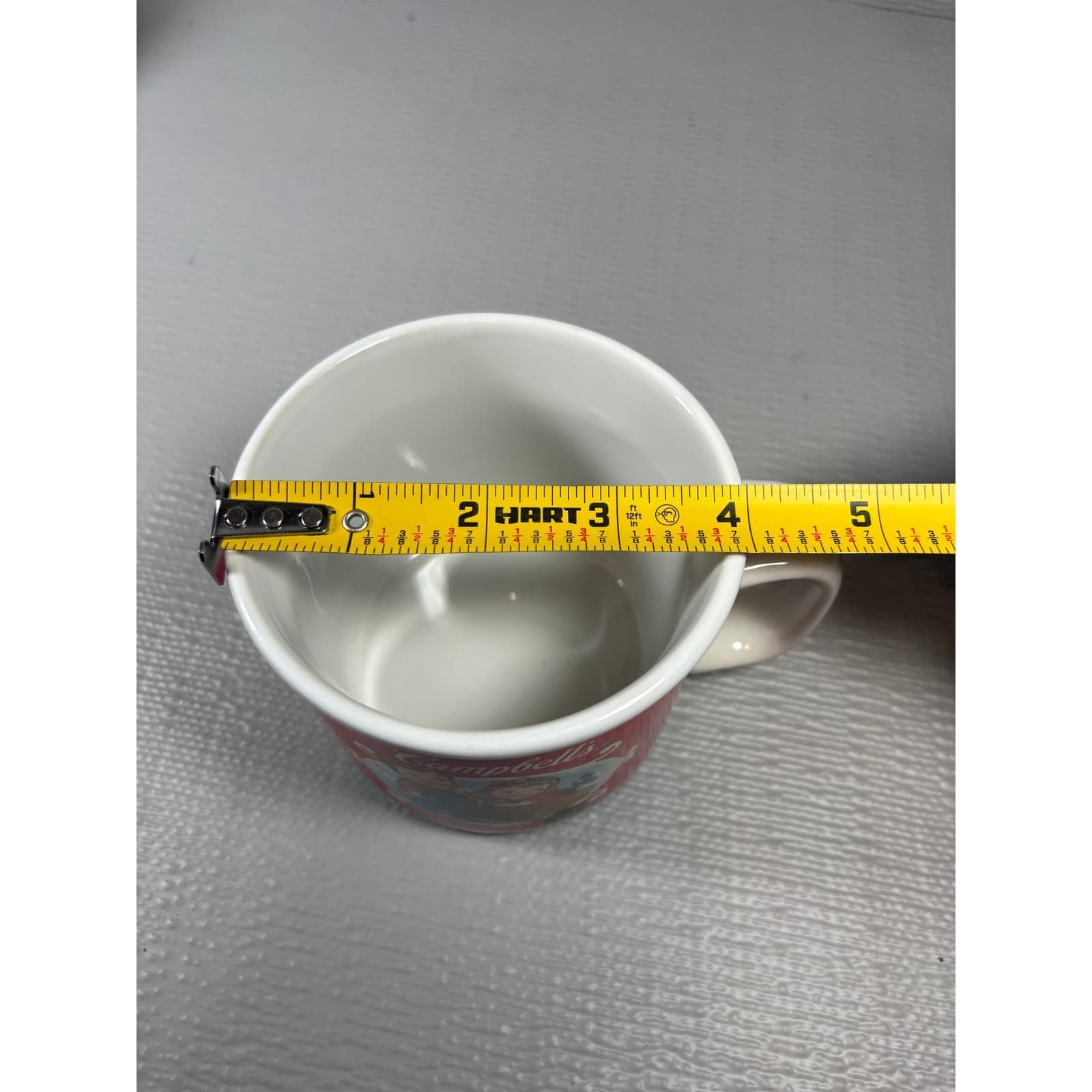 Campbells Soup Mug Houston Harvest 2002 Campbell Kids Red Ceramic 31981 - Thumbnail 6