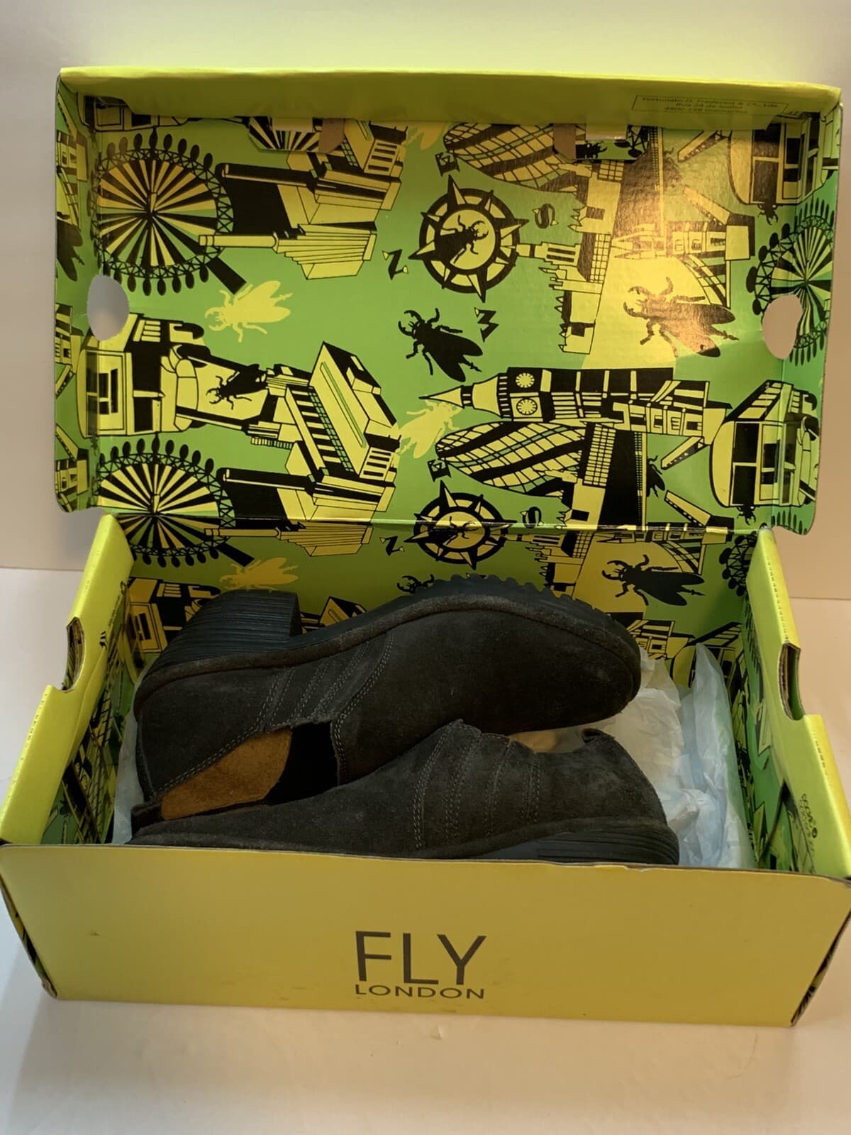 Fly London Women's Shoes Bootie Size 37 US 6.5 Suede Leather WATE931 - Thumbnail 13