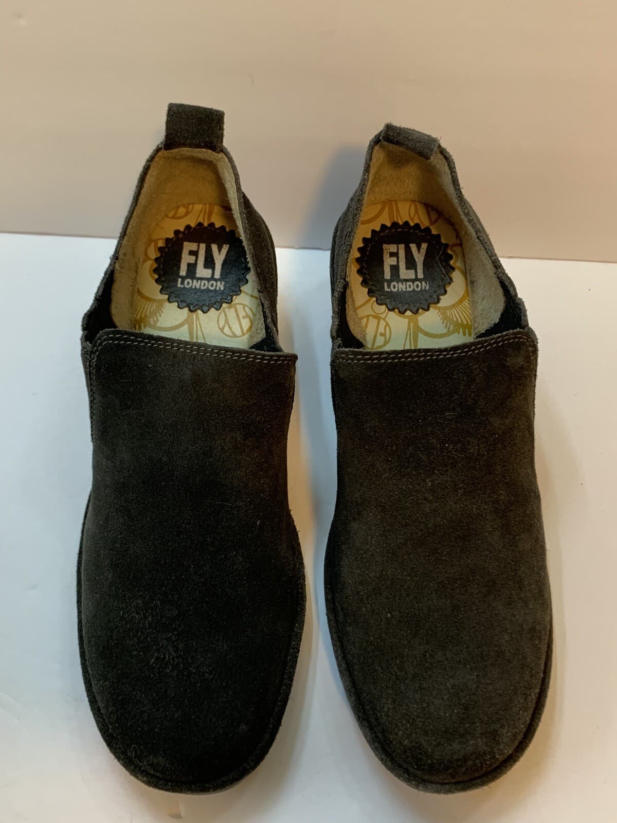 Fly London Women's Shoes Bootie Size 37 US 6.5 Suede Leather WATE931 - Thumbnail 2