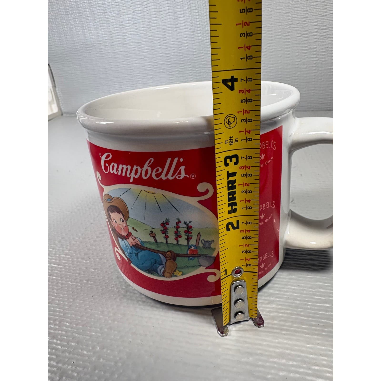 Campbells Soup Mug Houston Harvest 2002 Campbells Kids Red Ceramic Item 31881 - Thumbnail 5