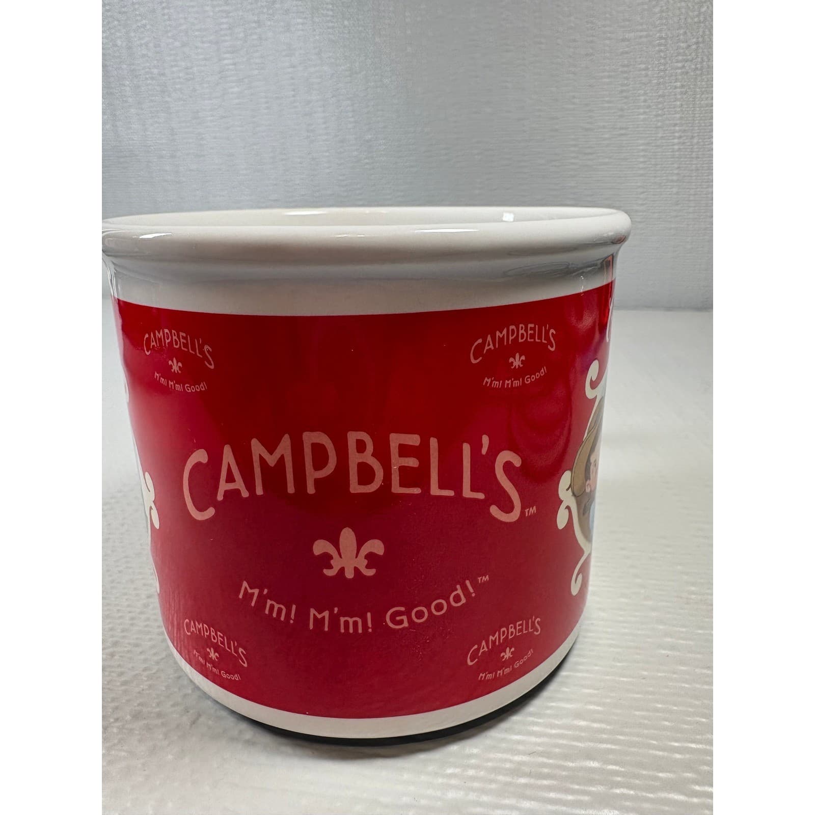 Campbells Soup Mug Houston Harvest 2002 Campbells Kids Red Ceramic Item 31881 - Thumbnail 2