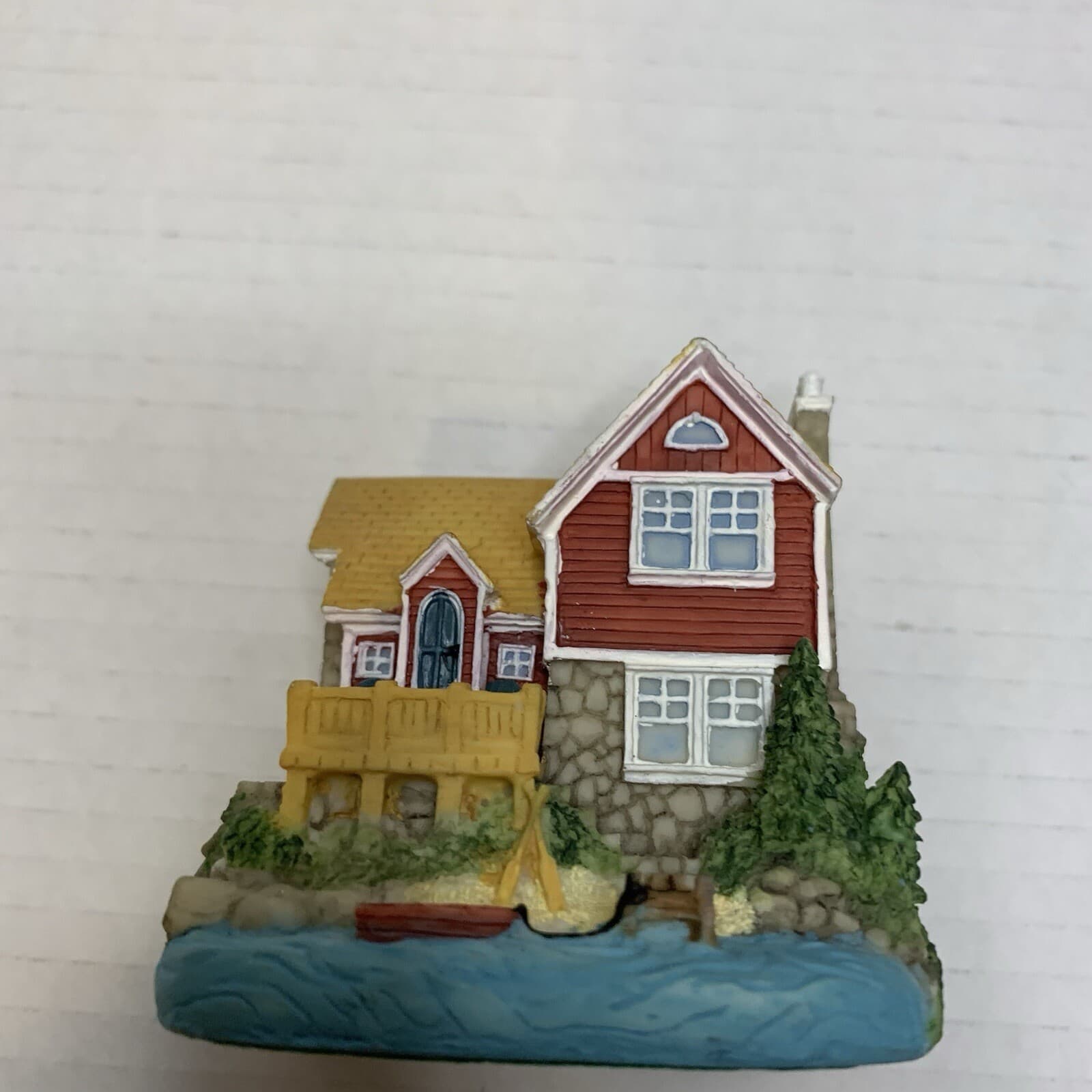 VTG Liberty Falls “Riverside Lodge” The Americana Collection 1999 AH183 Vintage - Thumbnail 3