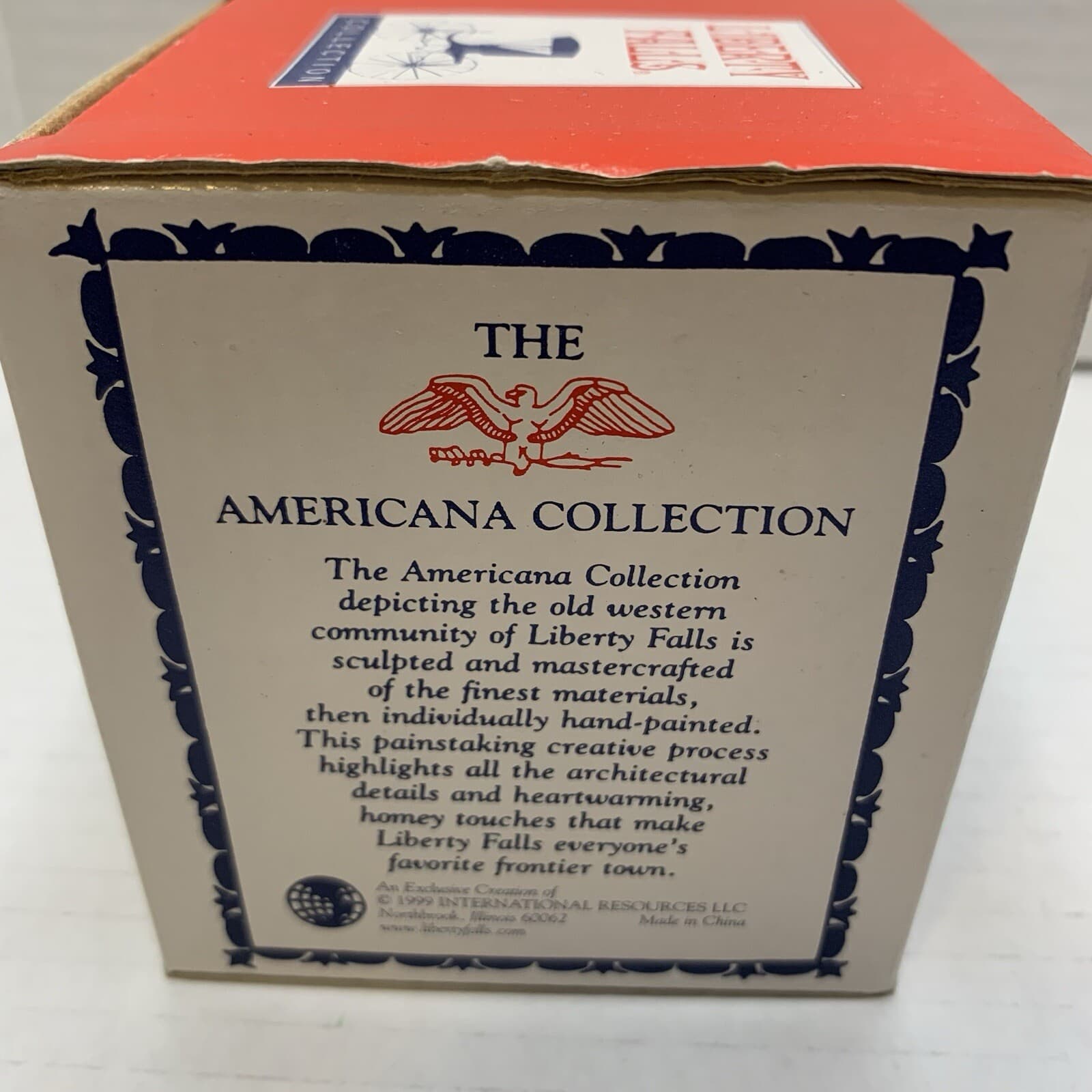 VTG Liberty Falls “Riverside Lodge” The Americana Collection 1999 AH183 Vintage - Thumbnail 7