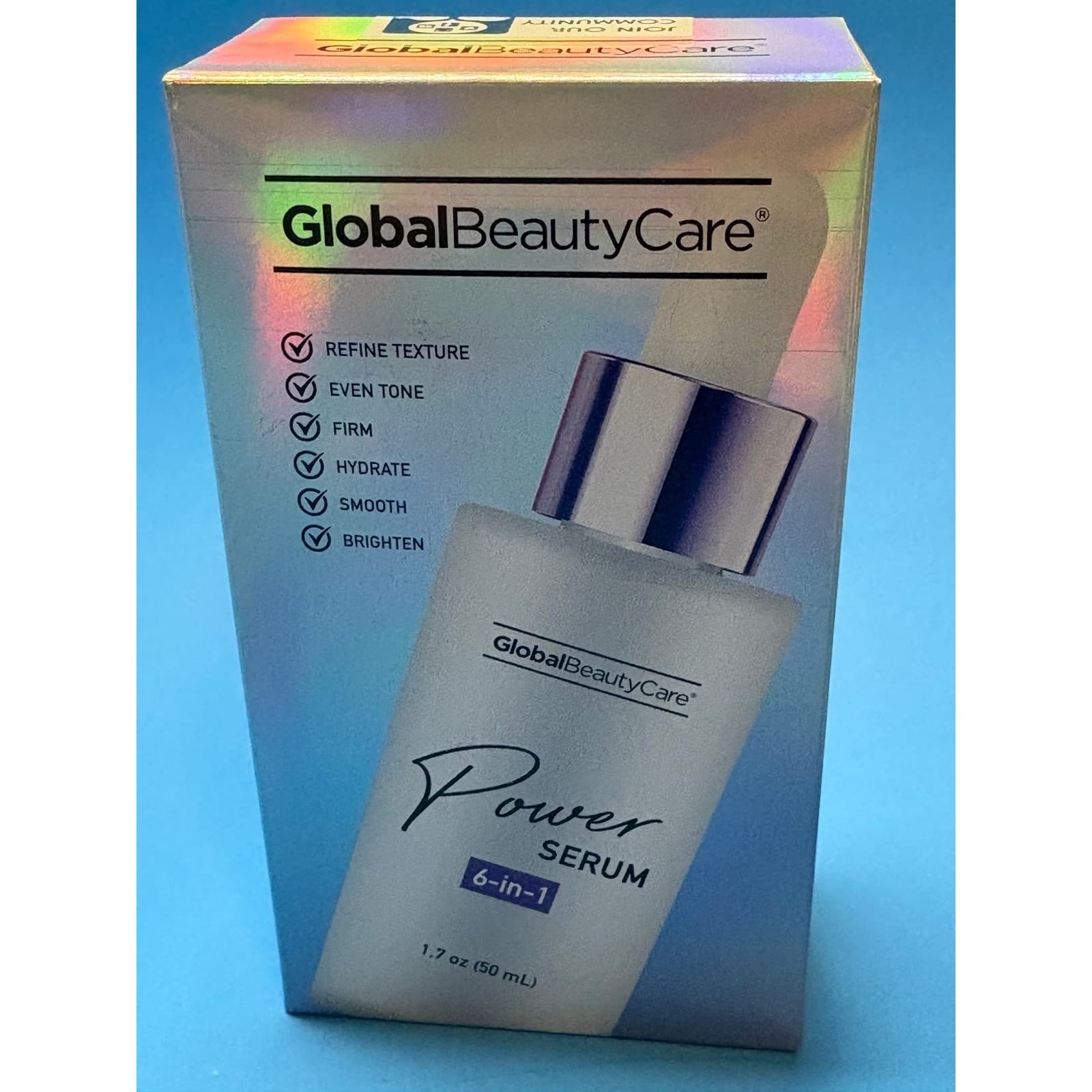Global Beauty Care Power Serum 6-in-1 Skin Treatment 1.7 oz 50mL Lot of 3 - Thumbnail 2