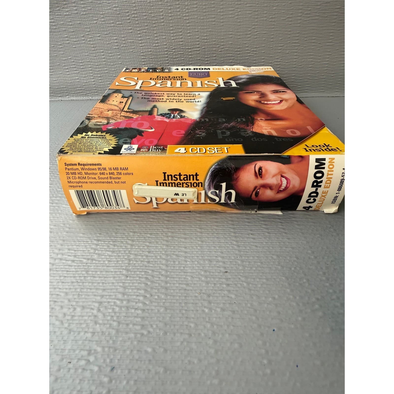 Topics Instant Immersion Spanish Deluxe Edition 4 CD-ROM Set Windows 95/98 PC - Thumbnail 4