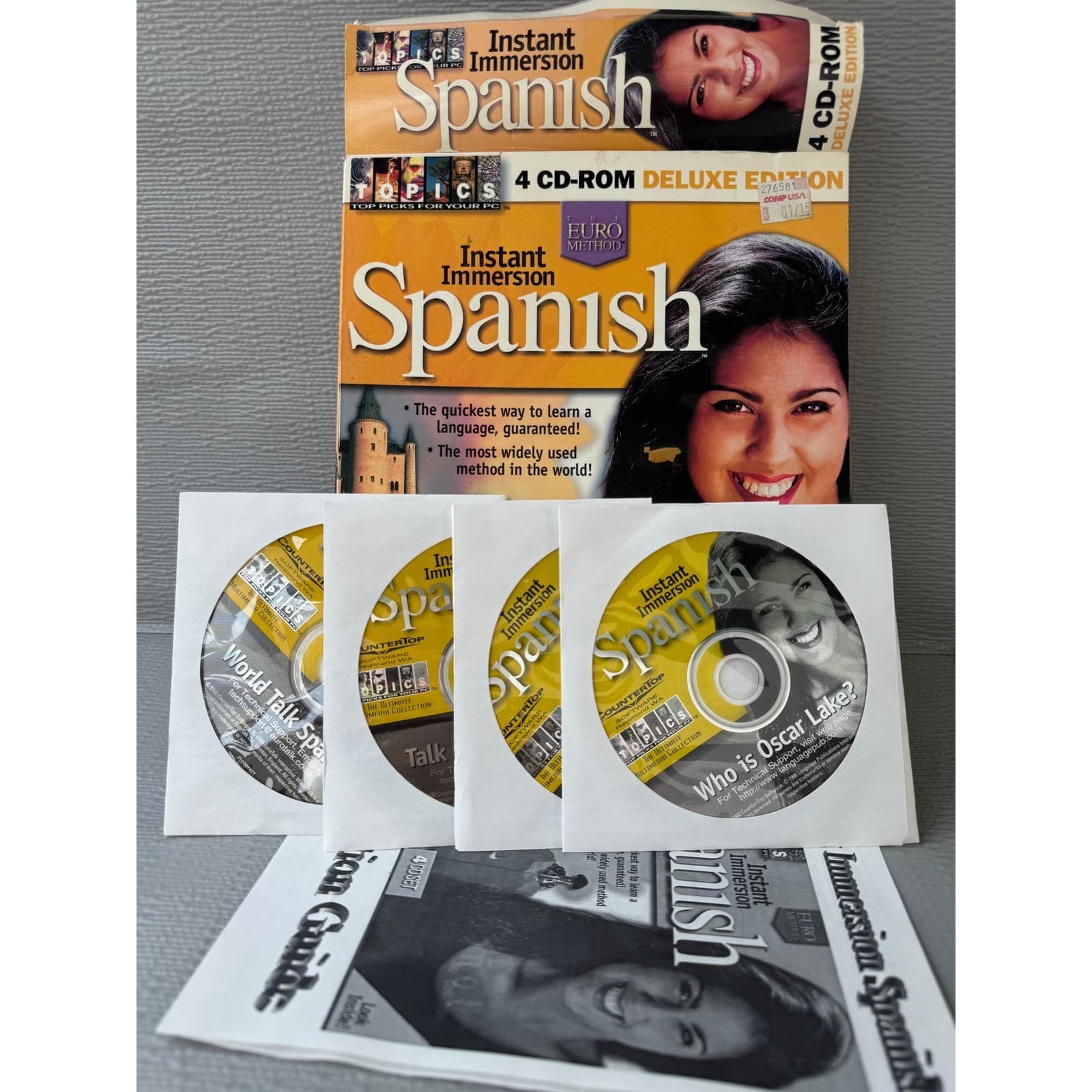 Topics Instant Immersion Spanish Deluxe Edition 4 CD-ROM Set Windows 95/98 PC - Thumbnail 5
