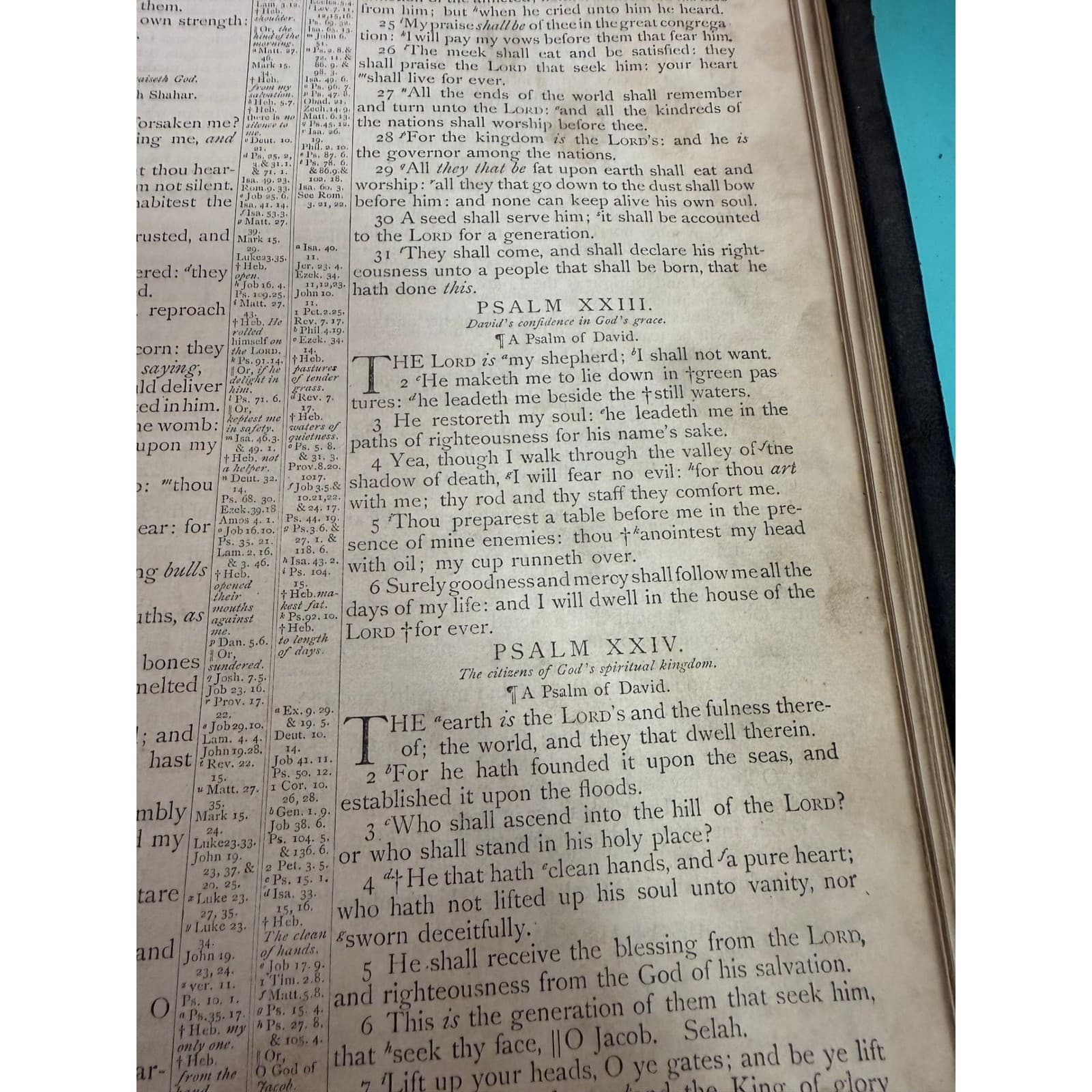 Antique 1873 Holy Bible National Publishing Co Leather Gilt Embossed - Thumbnail 10