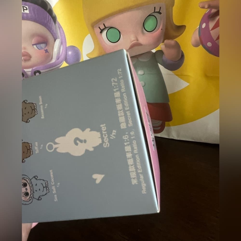 Labubu Exciting Macaron SESAME BEAN Standing V1 NEW CONFIRMED UNOPENED BOX - Thumbnail 8