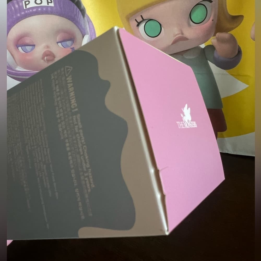 Labubu Exciting Macaron SESAME BEAN Standing V1 NEW CONFIRMED UNOPENED BOX - Thumbnail 7