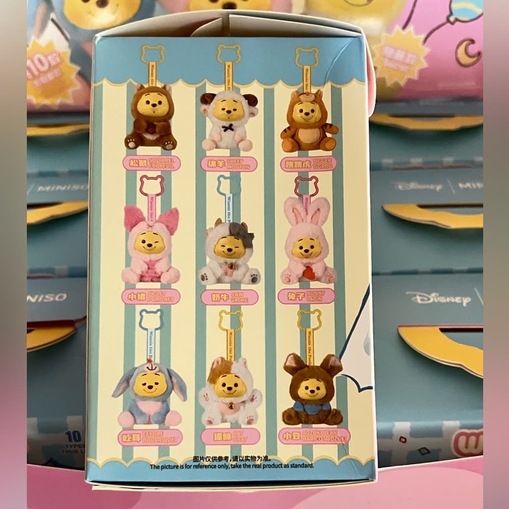 Miniso Disney Winnie The Pooh BLIND BOX NEW UNOPENED Box Labubu Friends - Thumbnail 3