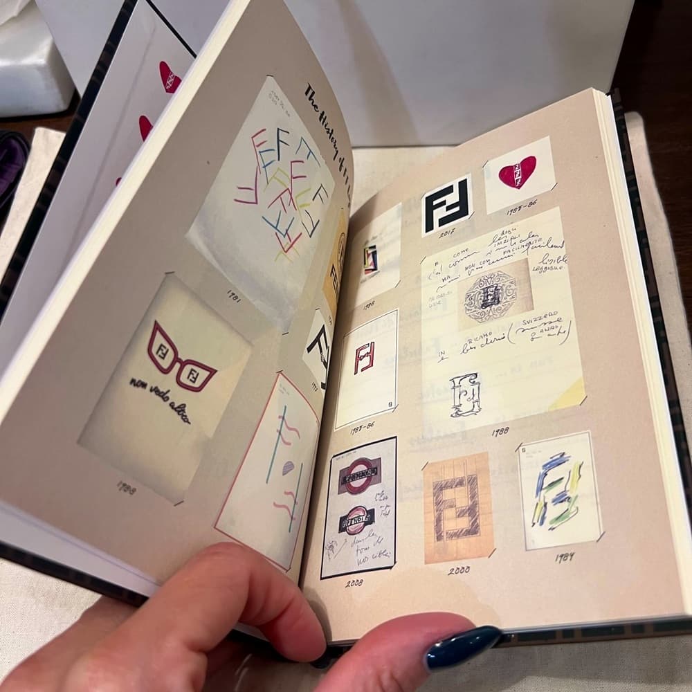 FENDI Love Journal FF Notebook Book Keepsake Notes Letters Jot down ideas - Thumbnail 5