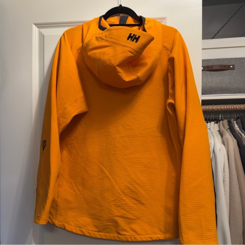 Helly Hansen HH ODIN Pro Shield Men’s Jacket Orange Black New Soft shell Large L - Thumbnail 4