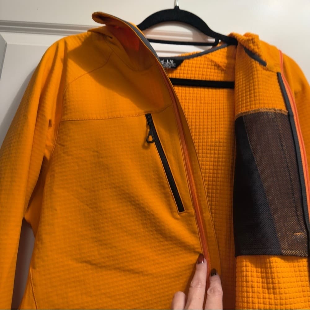 Helly Hansen HH ODIN Pro Shield Men’s Jacket Orange Black New Soft shell Large L - Thumbnail 8