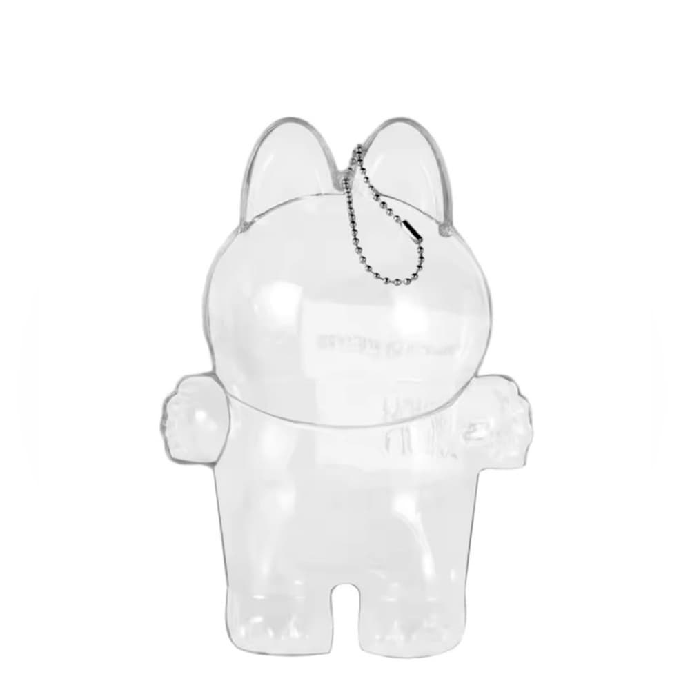 Labubu Macaron Standing Clear Protective Case Soymilk Lychee Berry Sesame Bean - Thumbnail 2