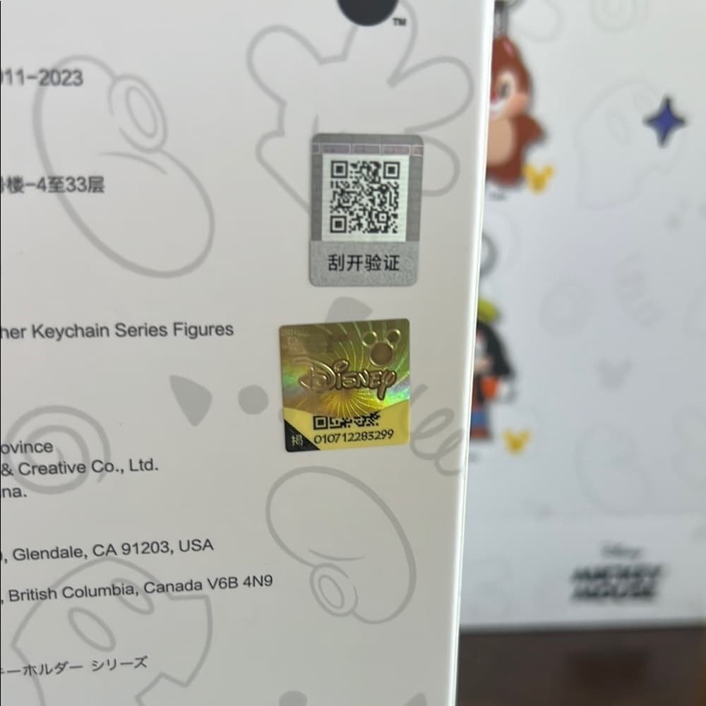 Pop Mart Disney Mickey Mouse Family Keychain Bag Charm NEW CONFIRMED OPEN BOX - Thumbnail 6