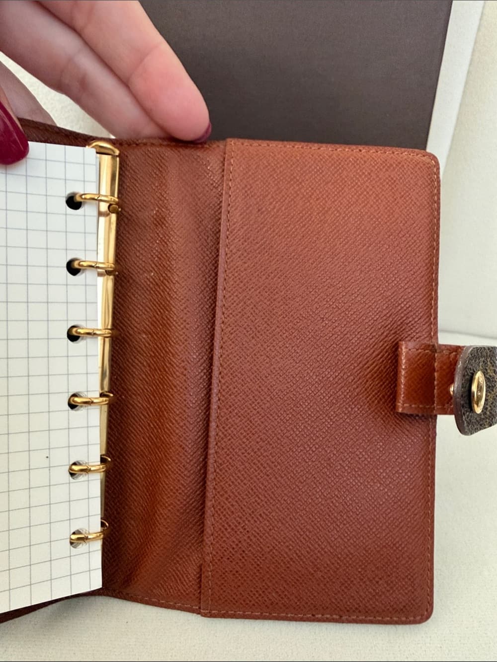 Louis Vuitton Monogram PM Agenda Cover Planner Organizer Notebook Holder - Thumbnail 11