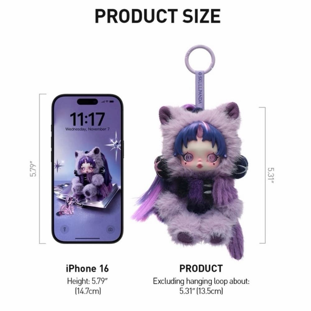 My Little Pony x Skullpanda Plush Pendant NEW Confirmed - Thumbnail 3