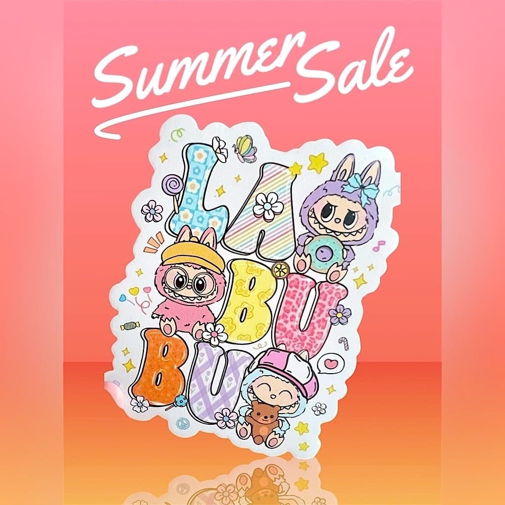 Labubu Design Wall Magnet Colorful Monsters Fridge Magnet - Thumbnail 2