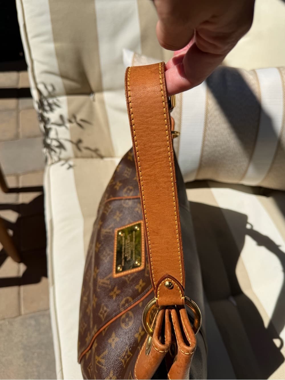 Louis Vuitton Galliera PM Classic Monogram Hobo Shoulder Hand Bag - Thumbnail 7