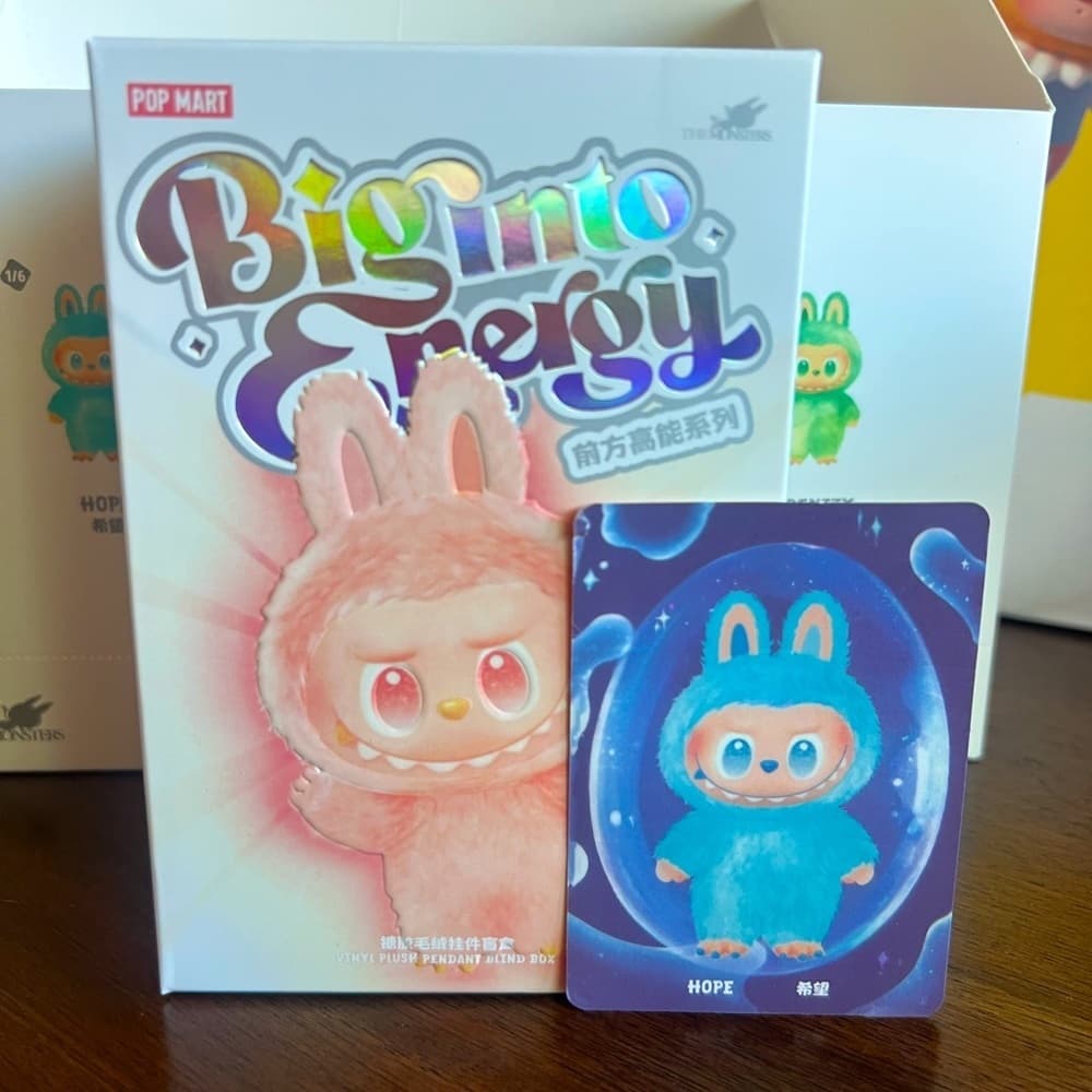 Labubu Big Into Energy 100% Authentic!! CONFIRMED HOPE from PopMart Collectables - Thumbnail 3