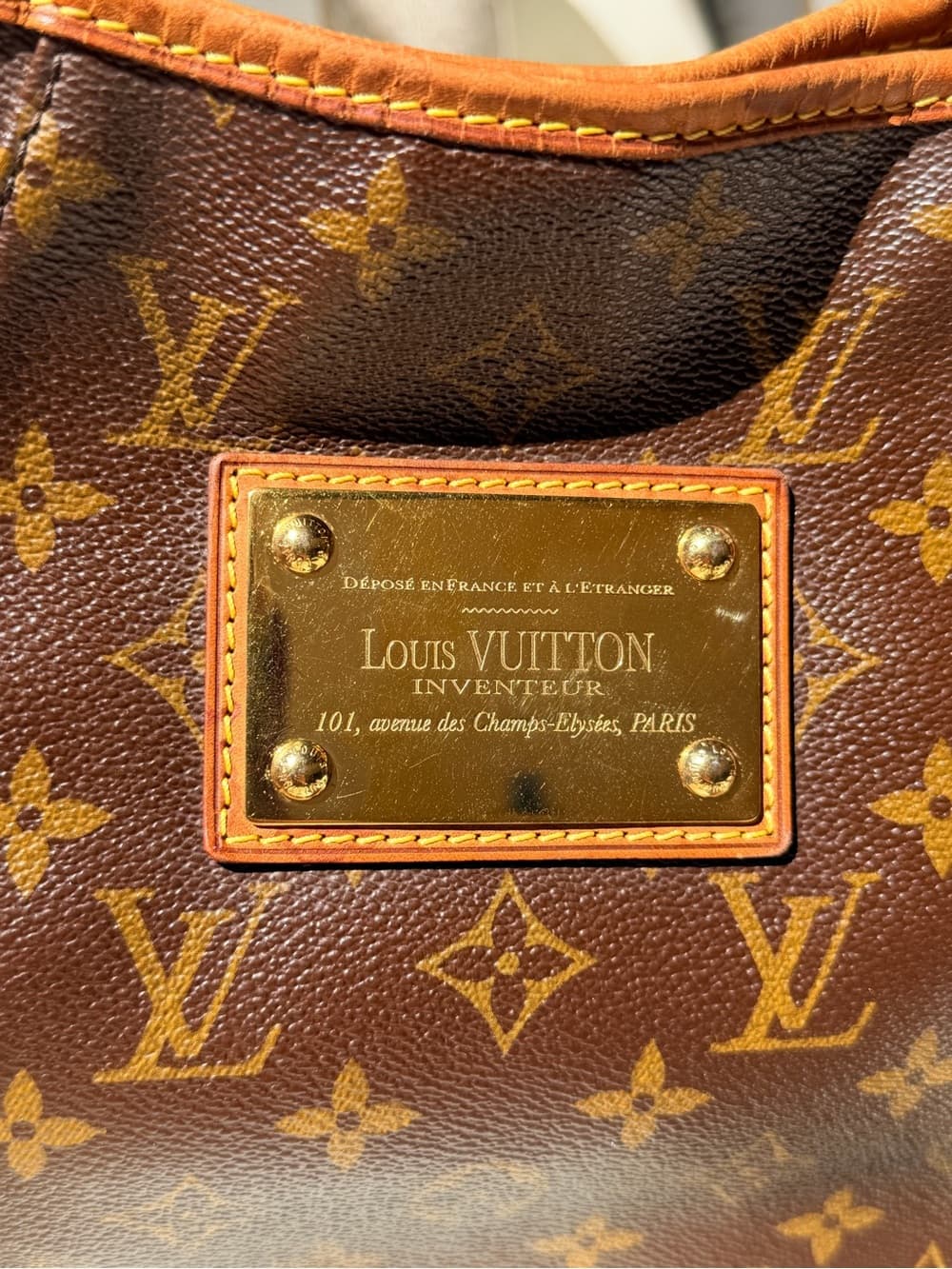 Louis Vuitton Galliera PM Classic Monogram Hobo Shoulder Hand Bag - Thumbnail 5
