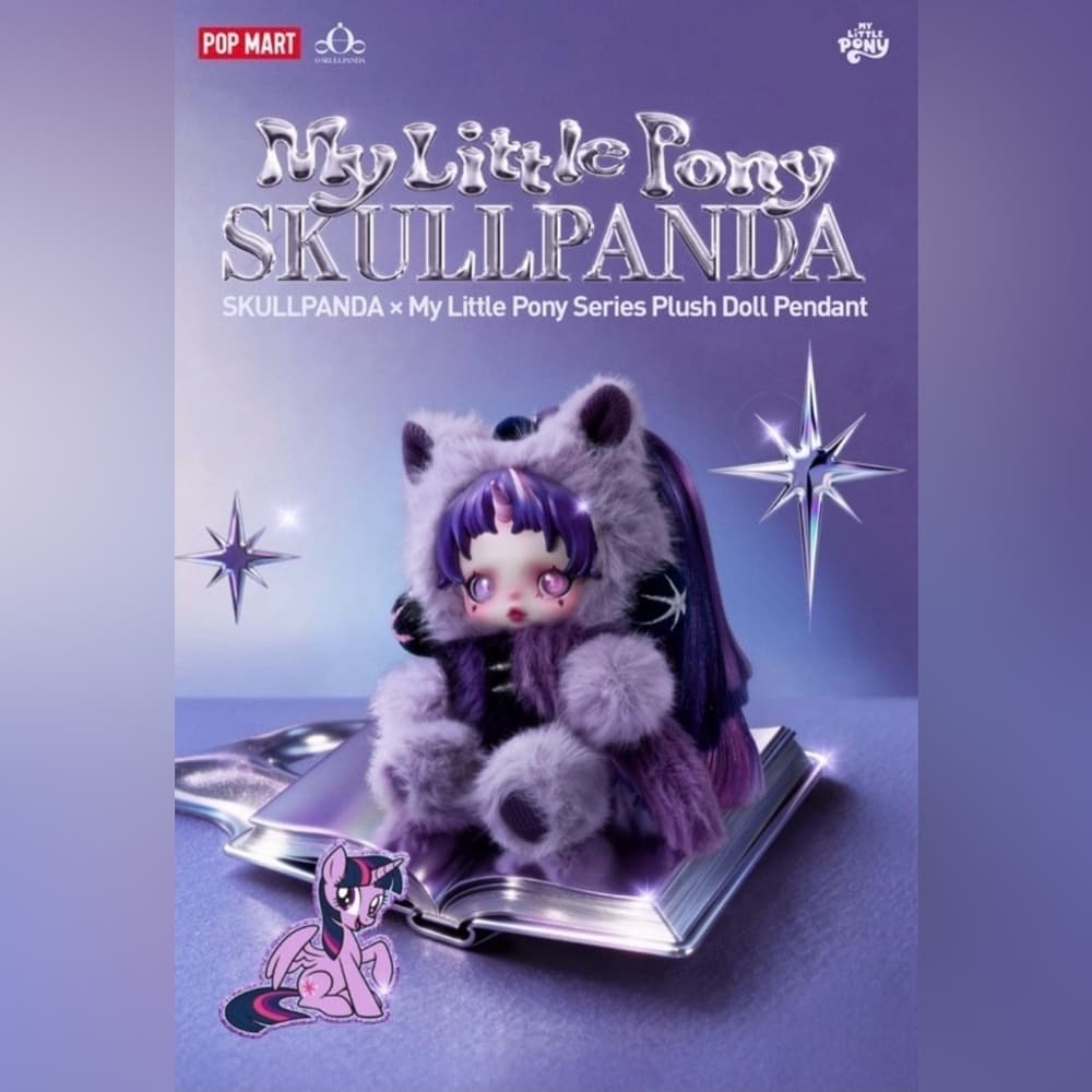 My Little Pony x Skullpanda Plush Pendant NEW Confirmed - Thumbnail 2