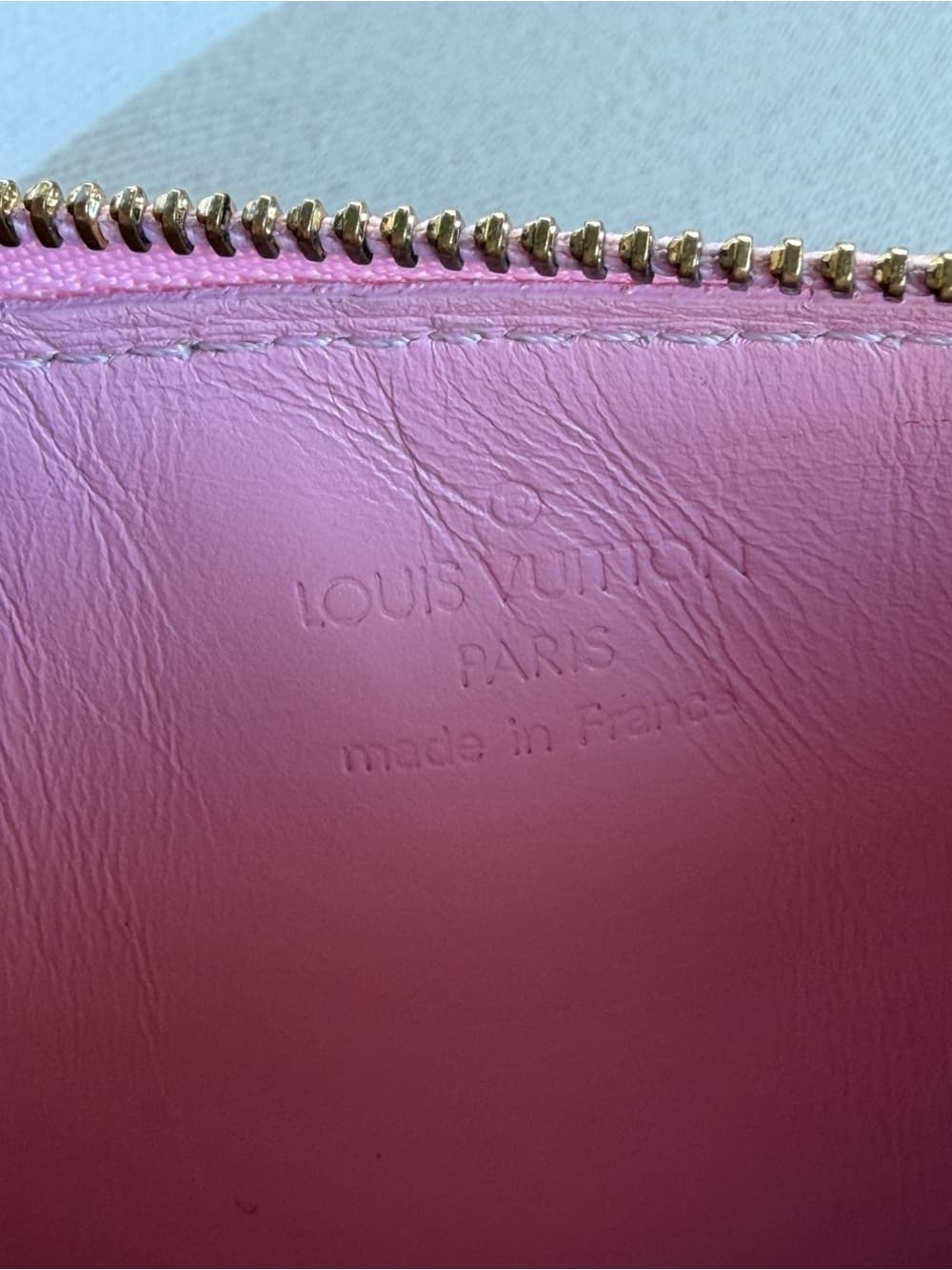 Louis Vuitton Vernis Lexington Pochette Orange Patent Monogram Shoulder Bag - Thumbnail 6