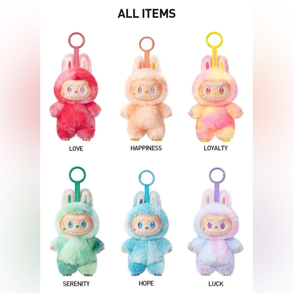 Labubu Big Into Energy CONFIRMED LOVE POP Mart Collectible - Thumbnail 5