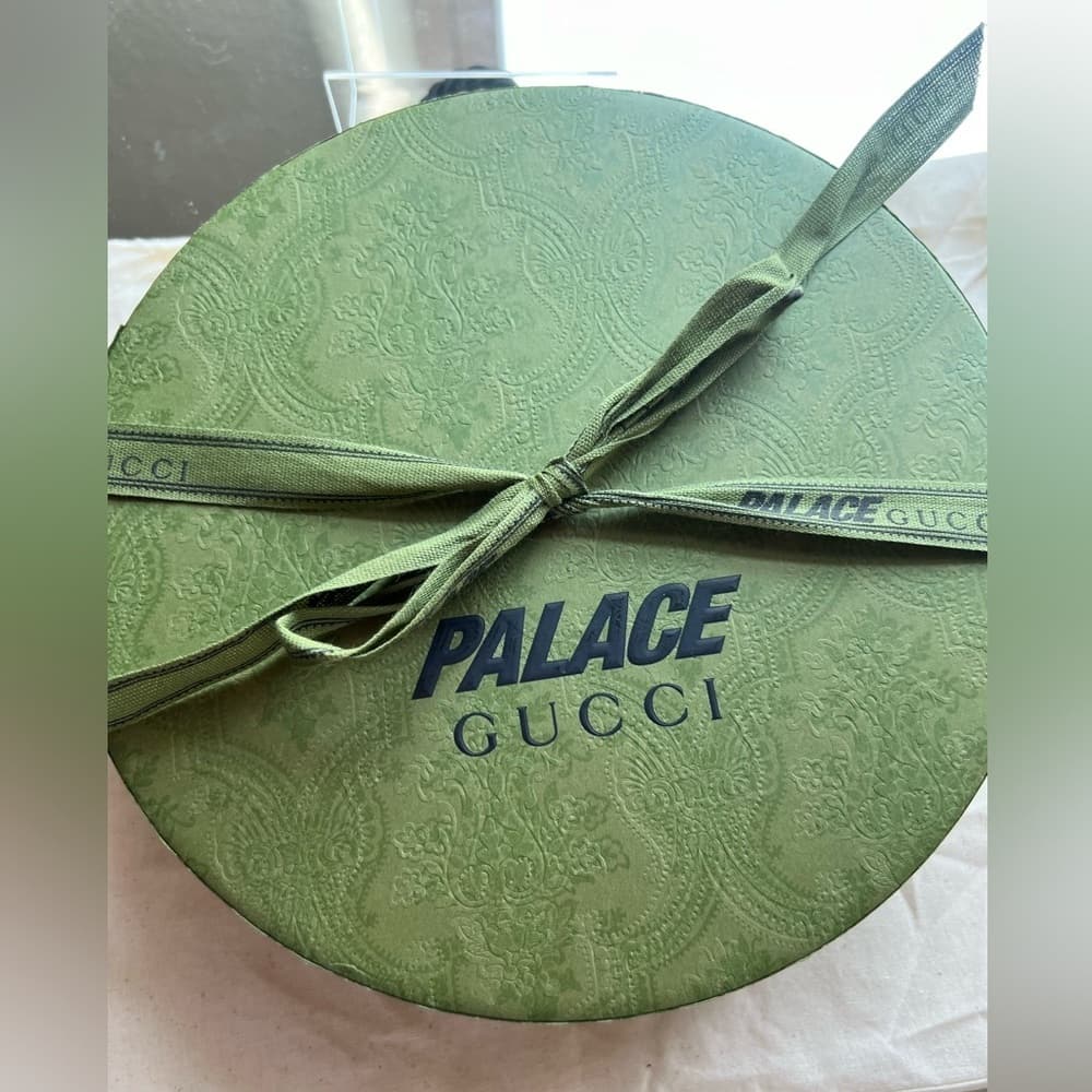 GUCCI x PALACE Pink Triferg Supreme GG Pink Coin Purse Limited Edition wit BOX - Thumbnail 8