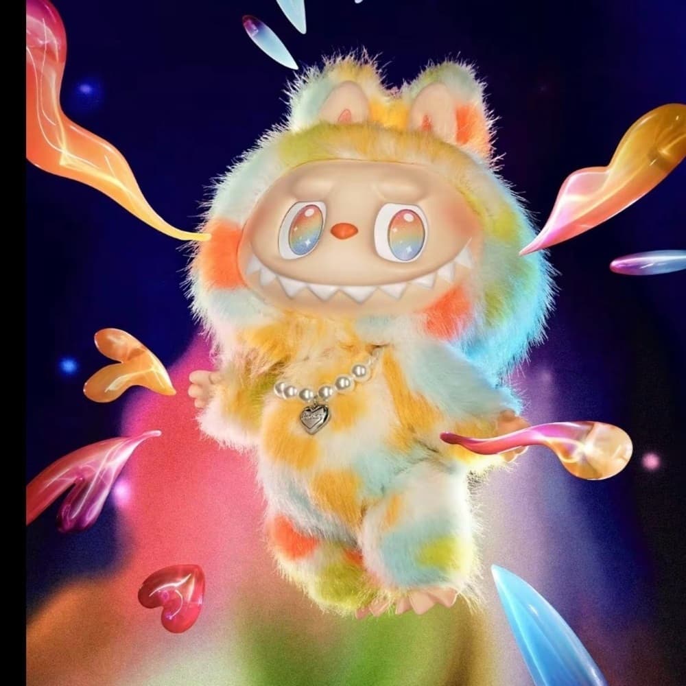 BIE Rock The Universe Newest Release 2025 Mid Size Labubu Pop Mart NEW IN BOX - Thumbnail 4