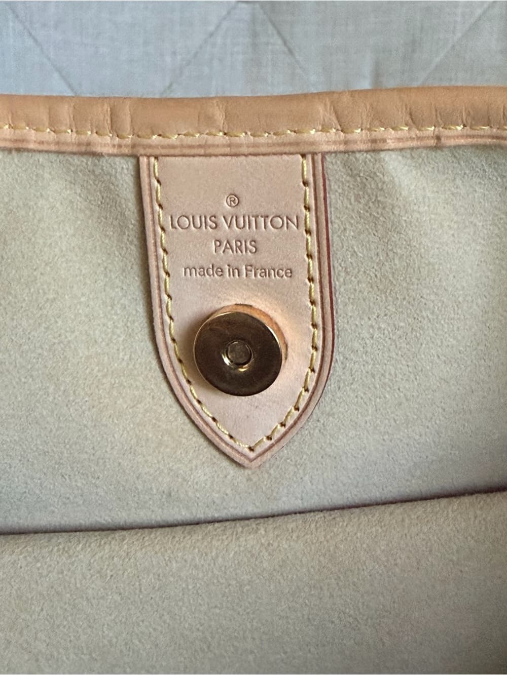 Louis Vuitton Galliera PM Damier Azur Shoulder Hobo Tote Hand Bag w Dust Bag 🤩 - Thumbnail 6