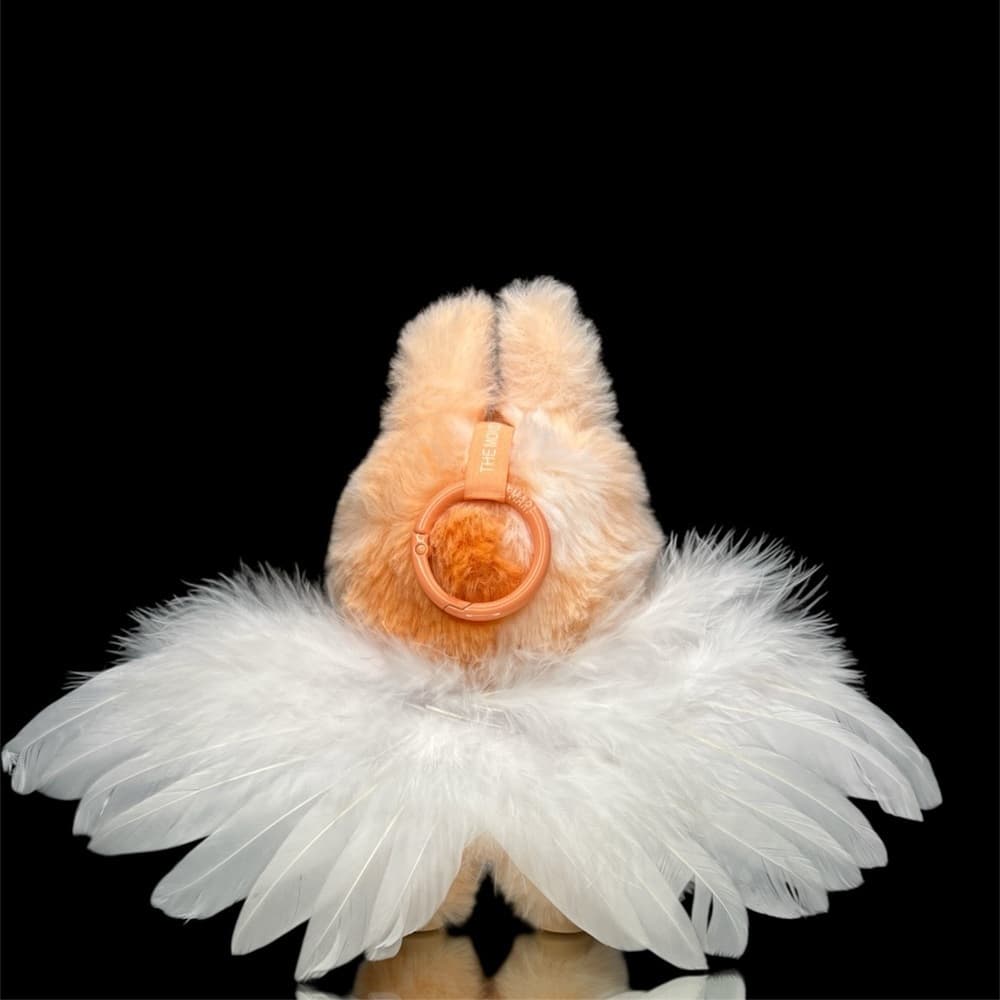 Labubu White Feather Wings Ensemble Outfit Fantasy Dress Up Costume NO DOLL - Thumbnail 2