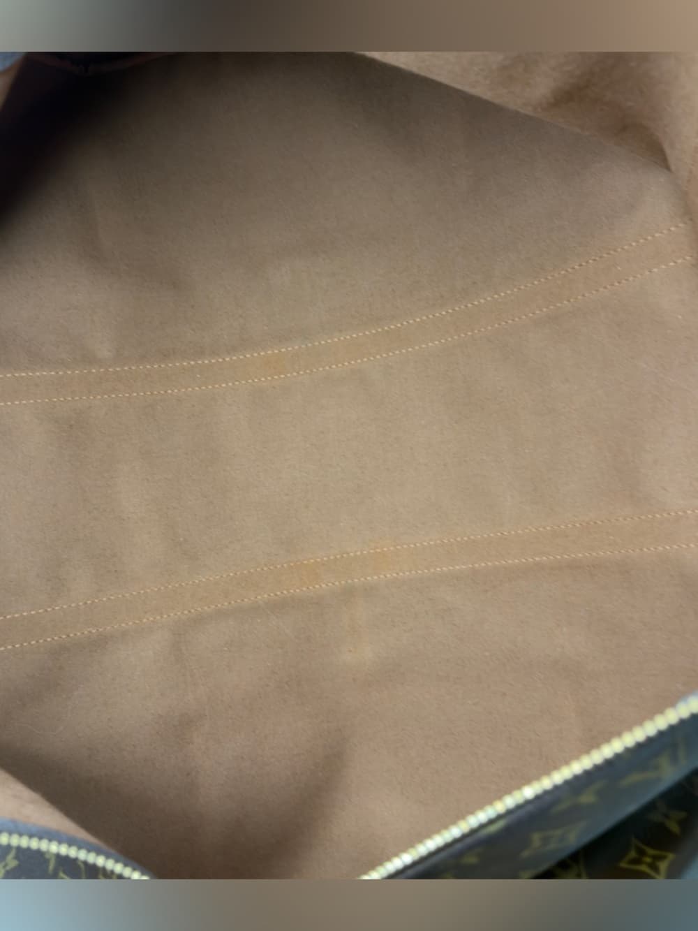 Louis Vuitton KEEPALL 60 Monogram VINTAGE Weekend Duffle Travel Bag + INSERT 🤩 - Thumbnail 16